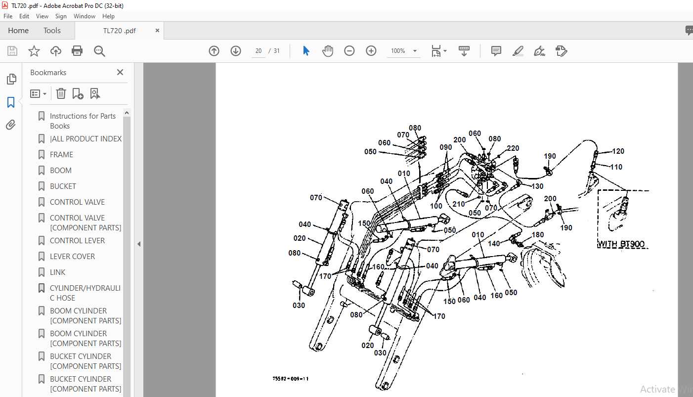 kubota l35 parts diagram