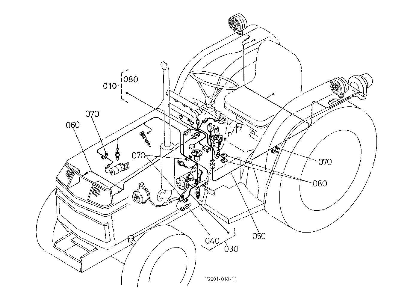 kubota l4400 parts diagram