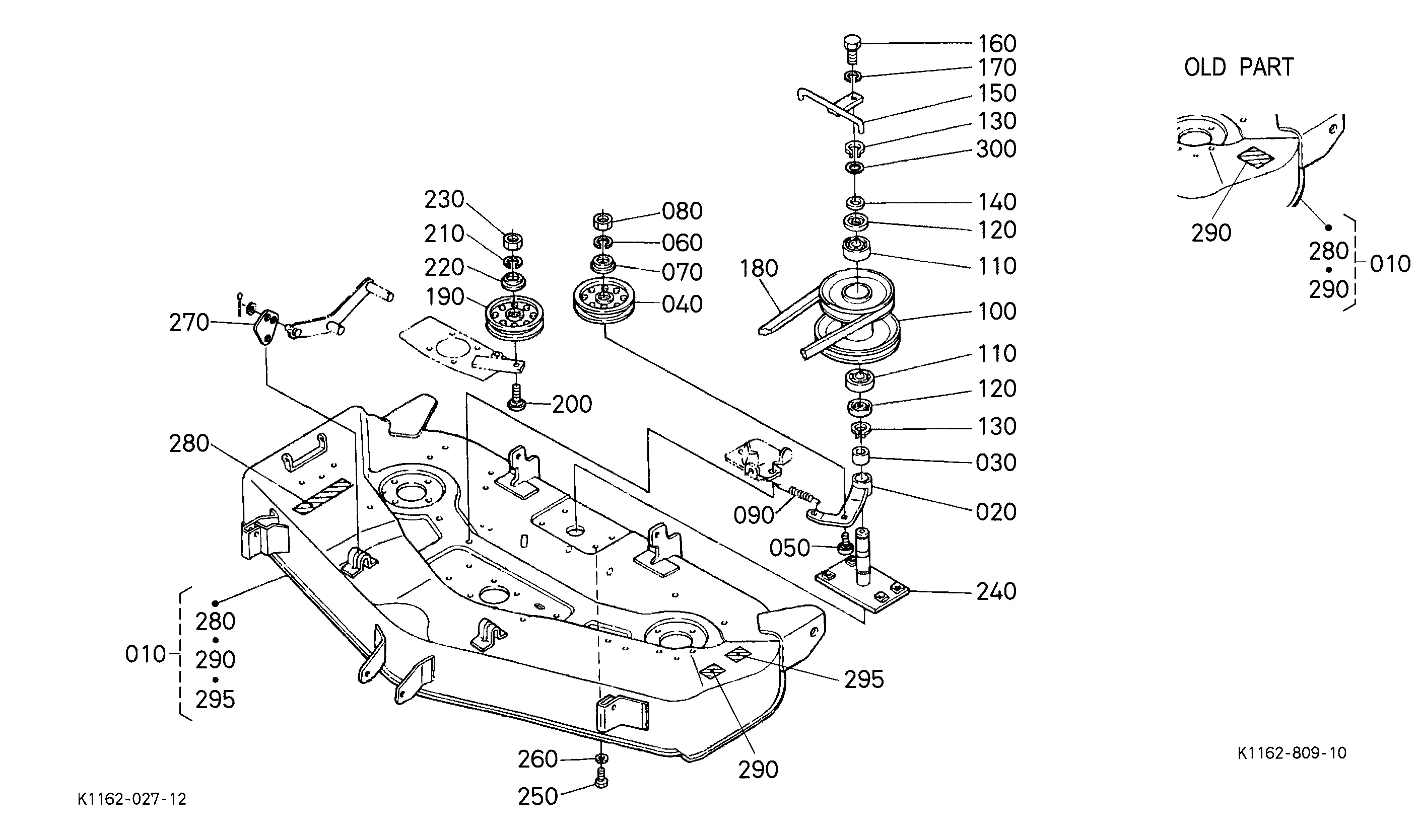 kubota rck44ltb parts diagram