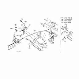 kubota t1460 parts diagram