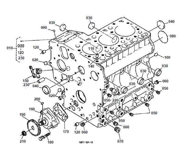 kubota tractor parts diagram