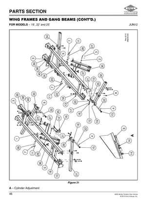 kuhn power harrow parts diagram