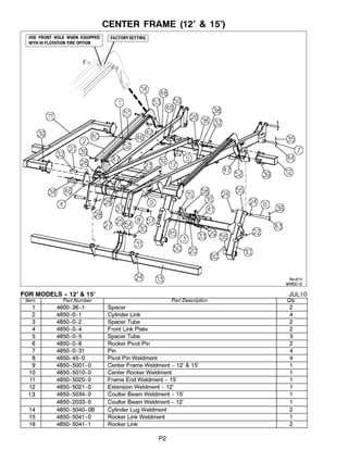 kuhn power harrow parts diagram