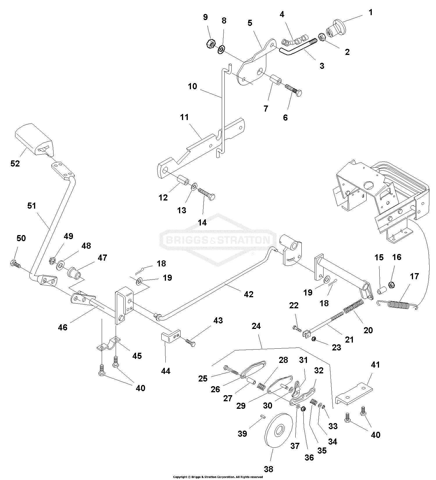 v brake parts diagram