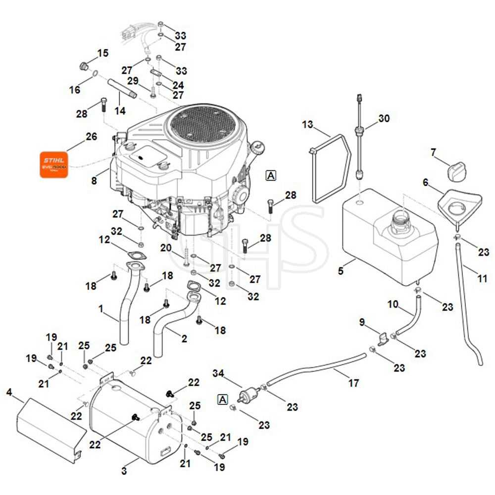 tank parts diagram