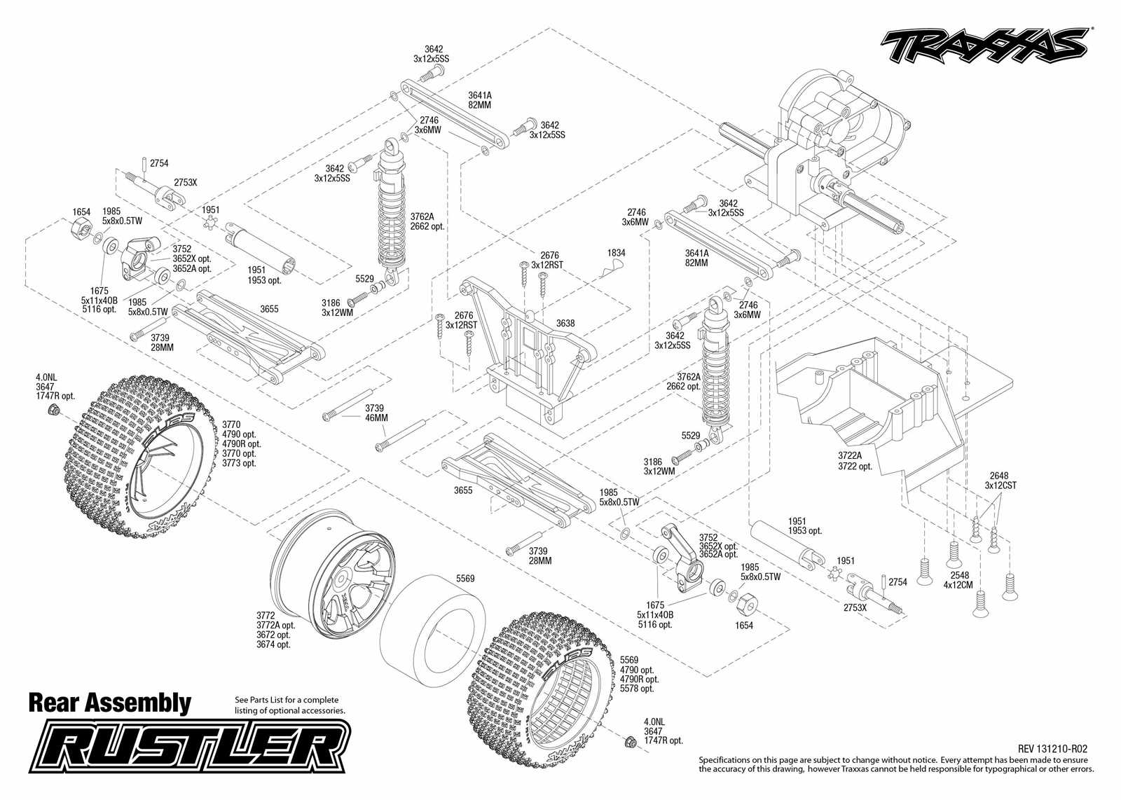 slash 2wd parts diagram