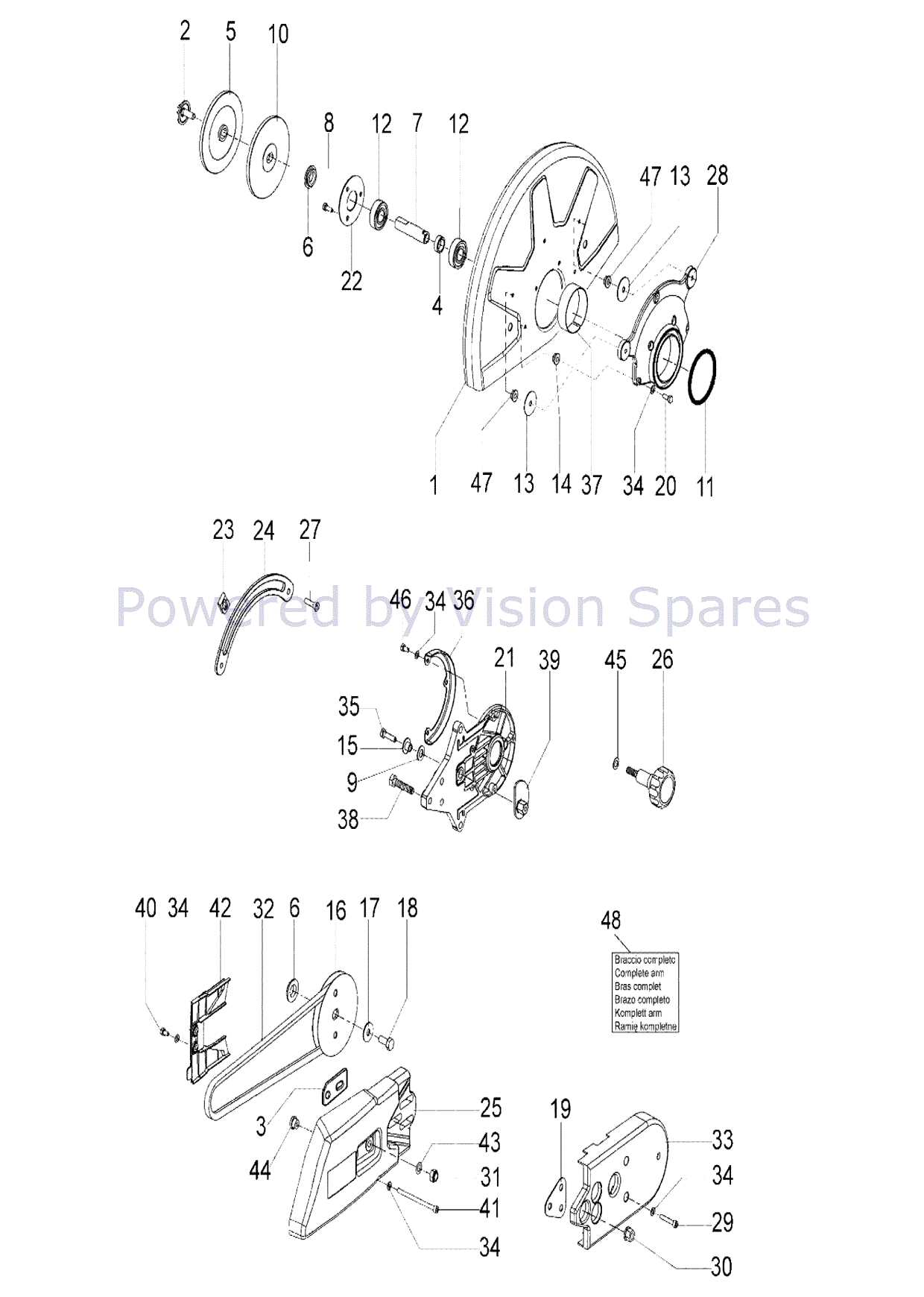 stihl 025 chainsaw parts diagram