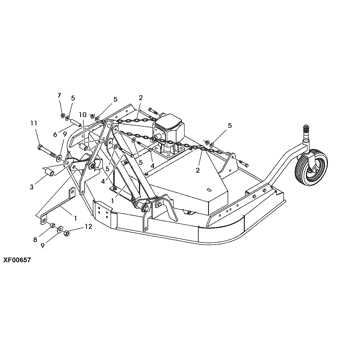 land pride fdr1672 parts diagram