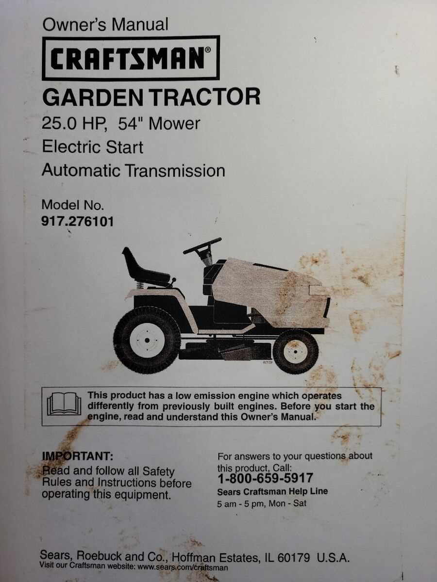 lawn tractor parts diagrams