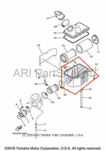 2001 yamaha kodiak 400 parts diagram