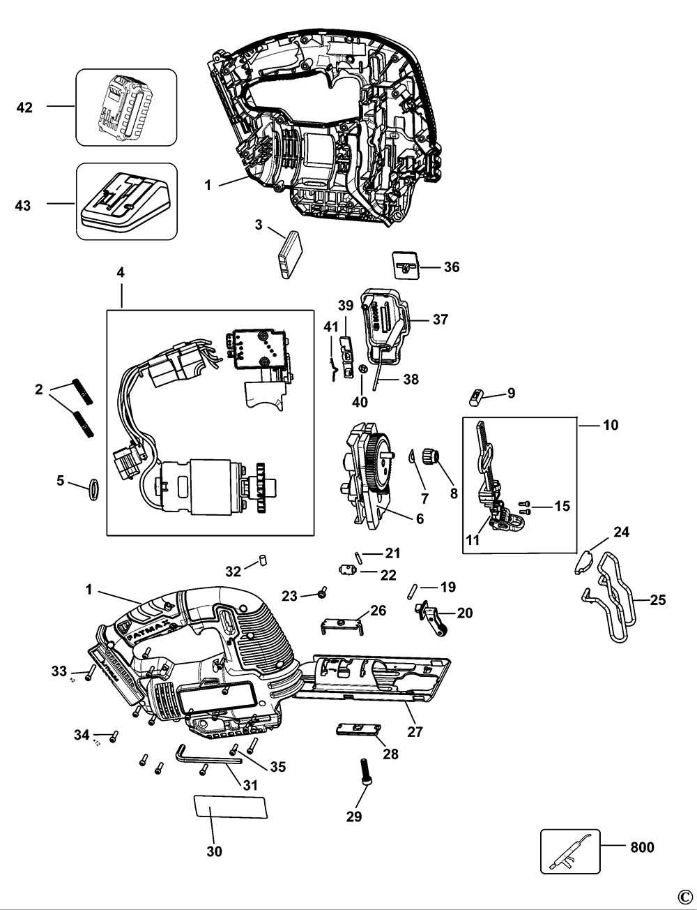 jigsaw parts diagram