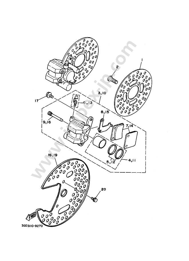 yamaha banshee parts diagram