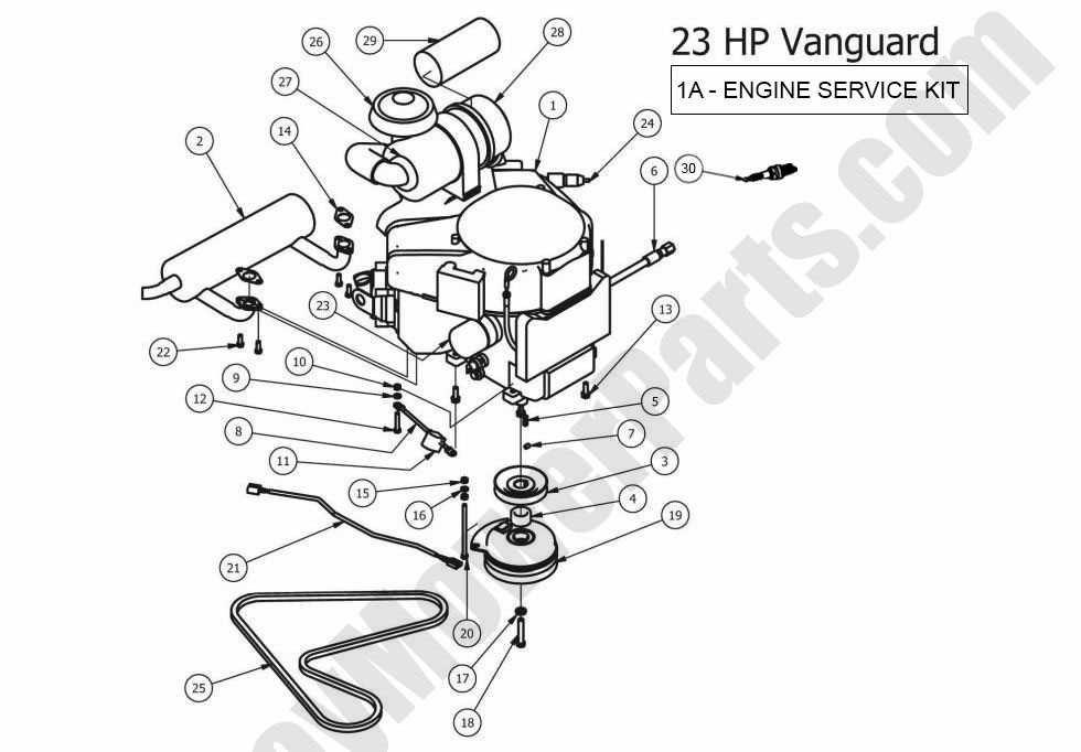 23 hp kawasaki engine parts diagram