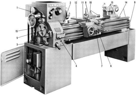 leblond lathe parts diagram