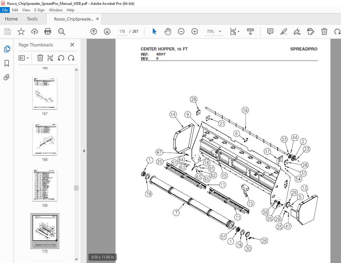 lely spreader parts diagram