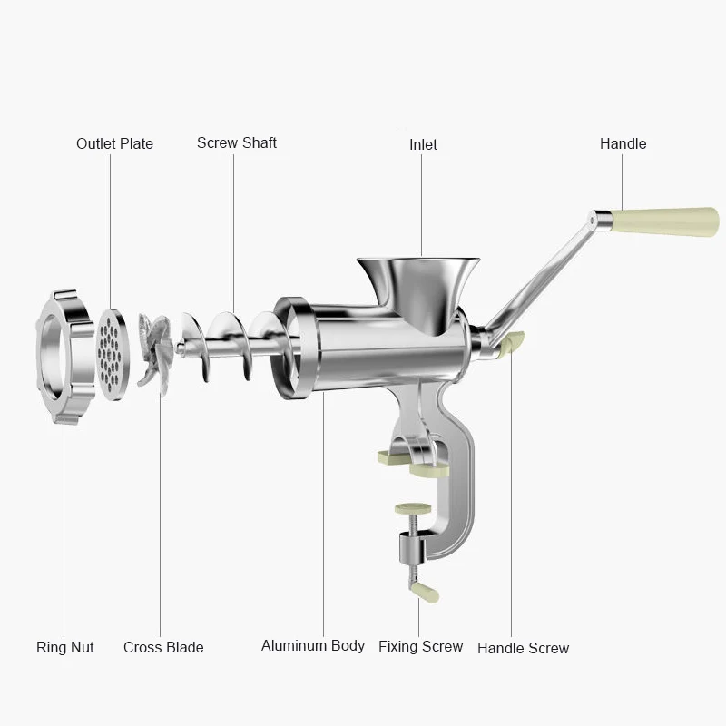 lem meat grinder parts diagram