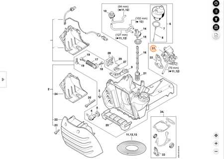 stihl ts420 parts diagram