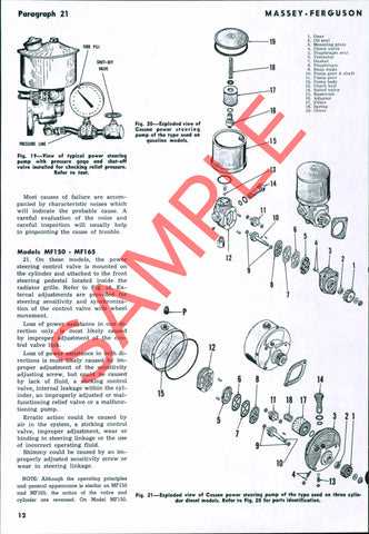 mf 135 parts diagram