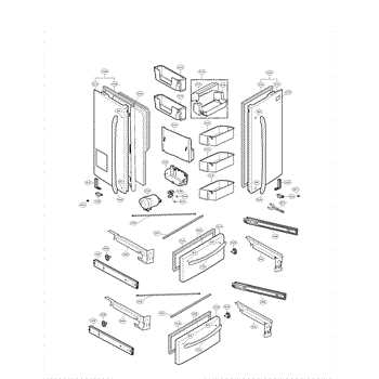 lg french door refrigerator parts diagram