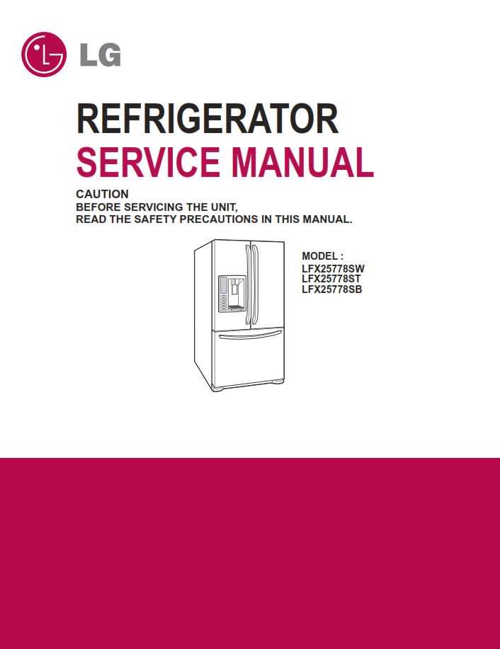 lg lfx25778st parts diagram