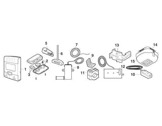 liftmaster 8500 parts diagram