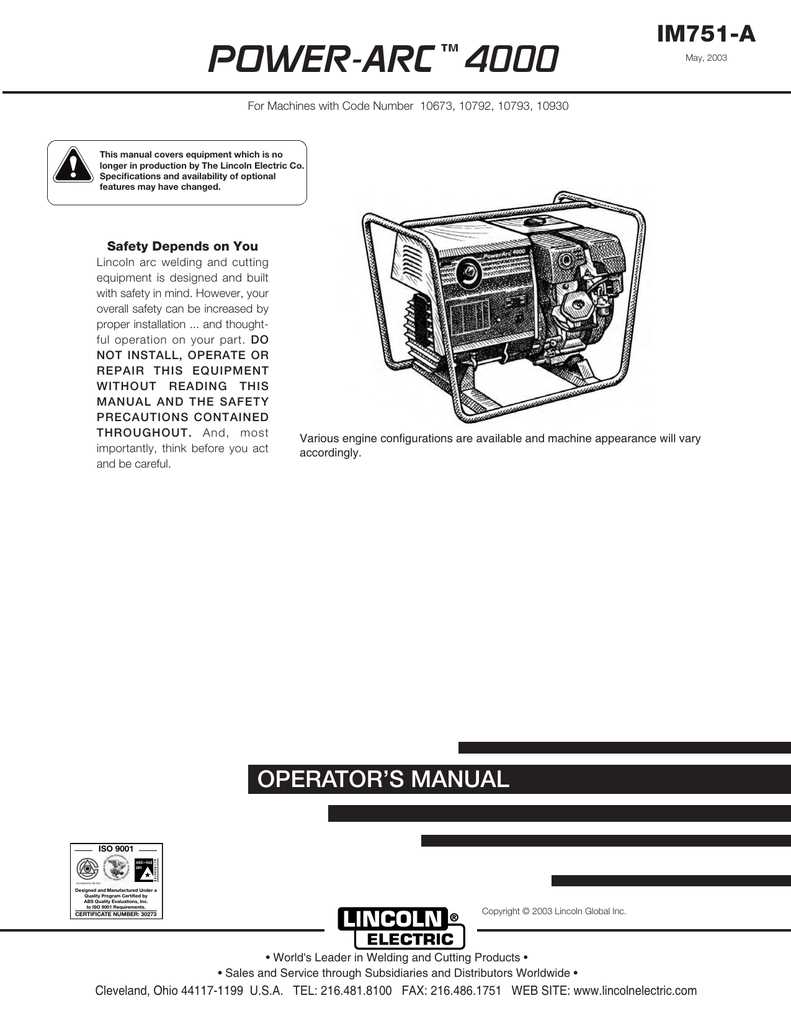 lincoln power arc 4000 parts diagram