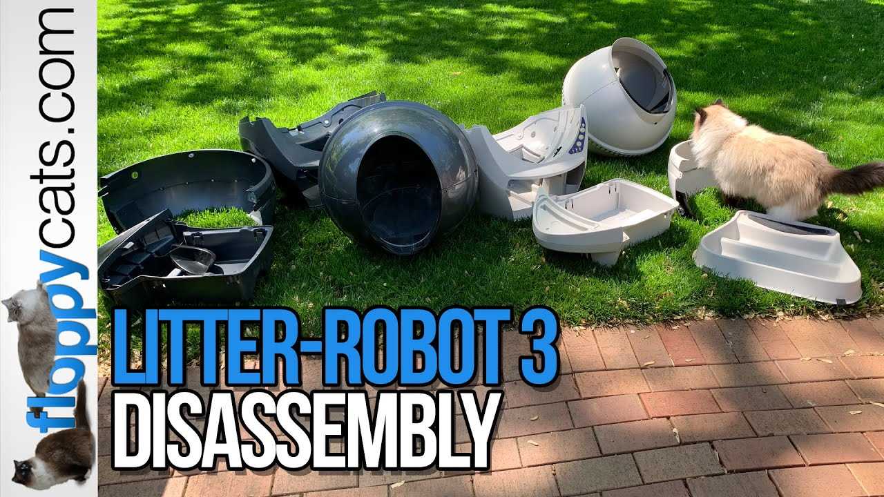 litter robot parts diagram