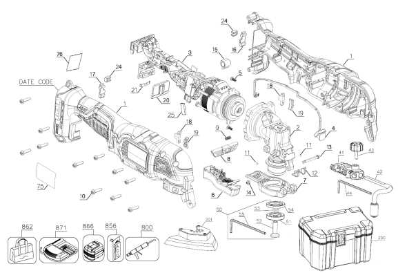 dewalt dcd996 parts diagram