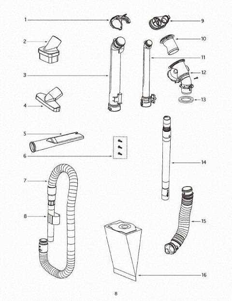 eureka vacuum parts diagram