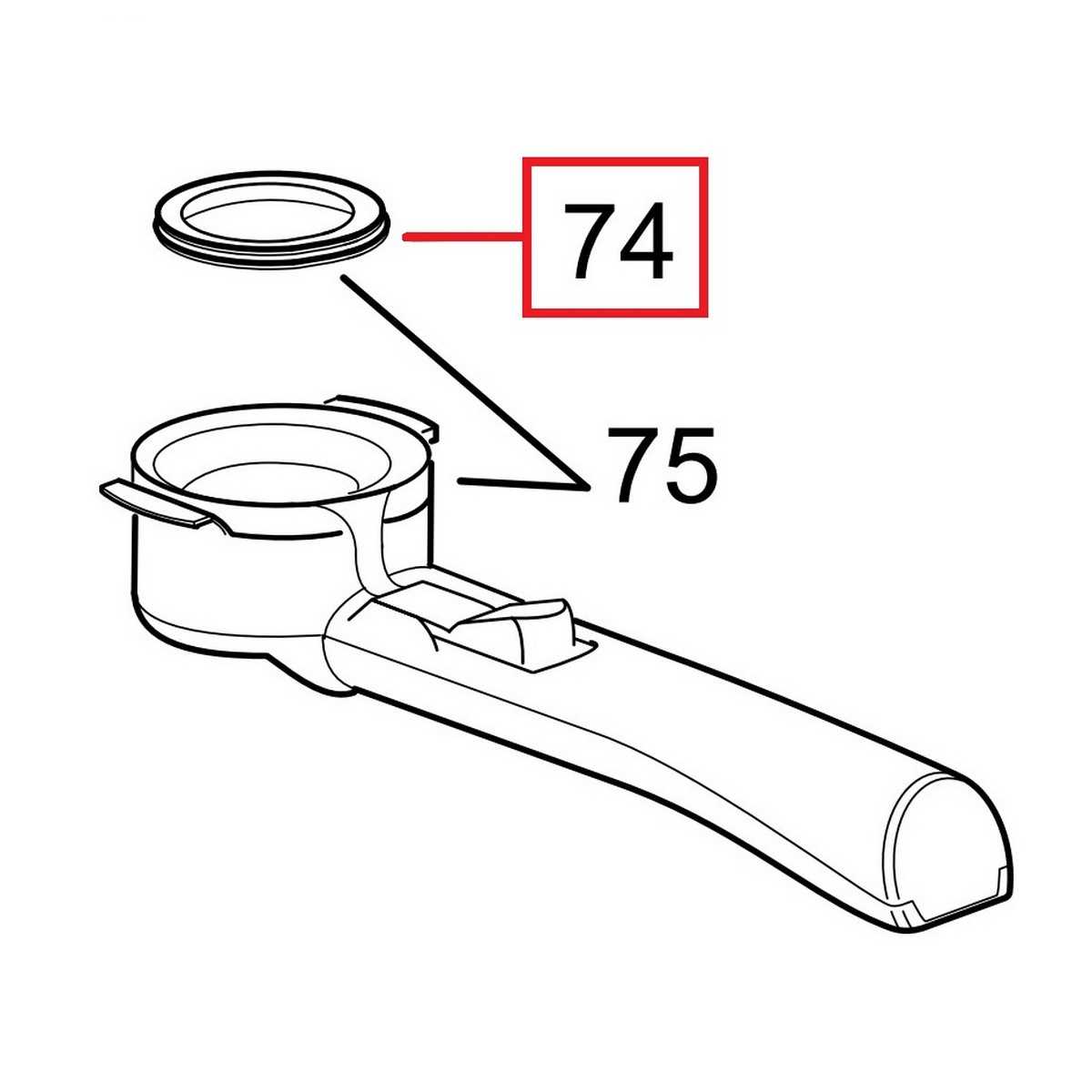 delonghi eco 310 parts diagram