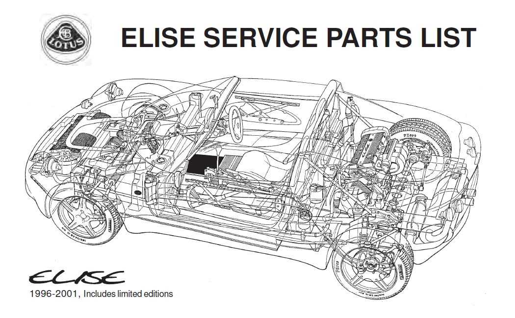 lotus elise parts diagram