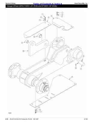 john deere 750 no till drill parts diagram