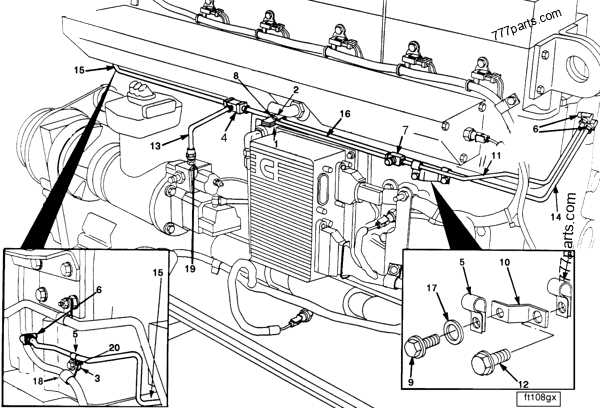 cummins n14 fuel pump parts diagram