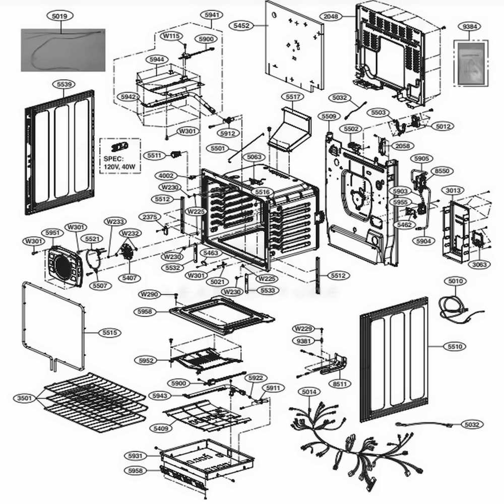 lre3061st parts diagram