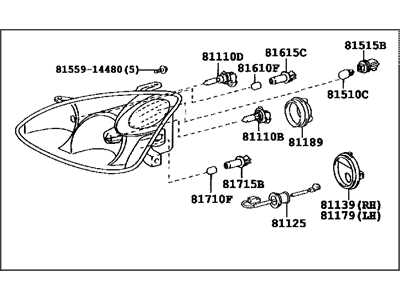 2005 lexus rx330 parts diagram