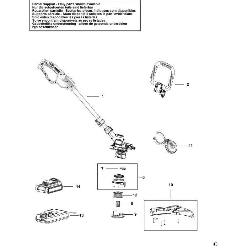 lst201 parts diagram