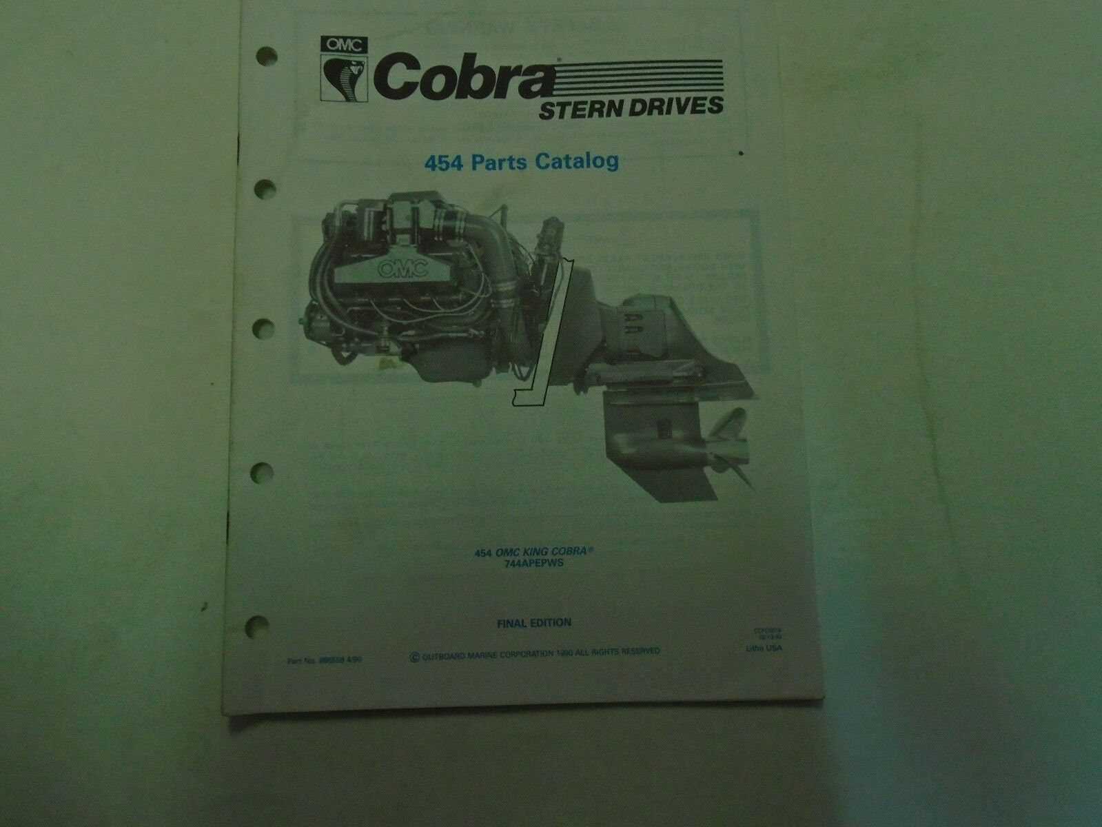 omc king cobra parts diagram