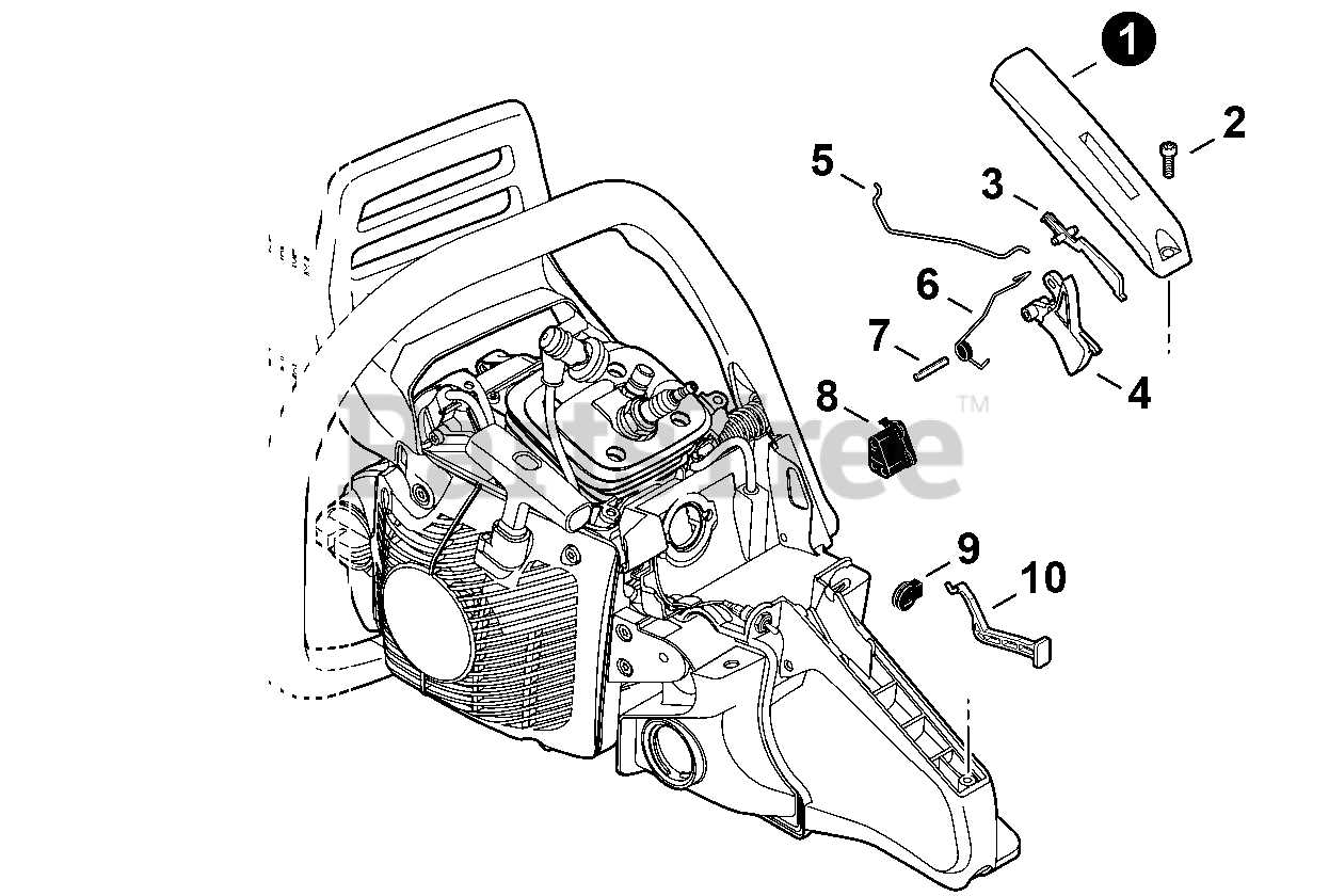 echo cs 310 parts diagram