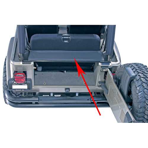 jeep wrangler yj soft top parts diagram