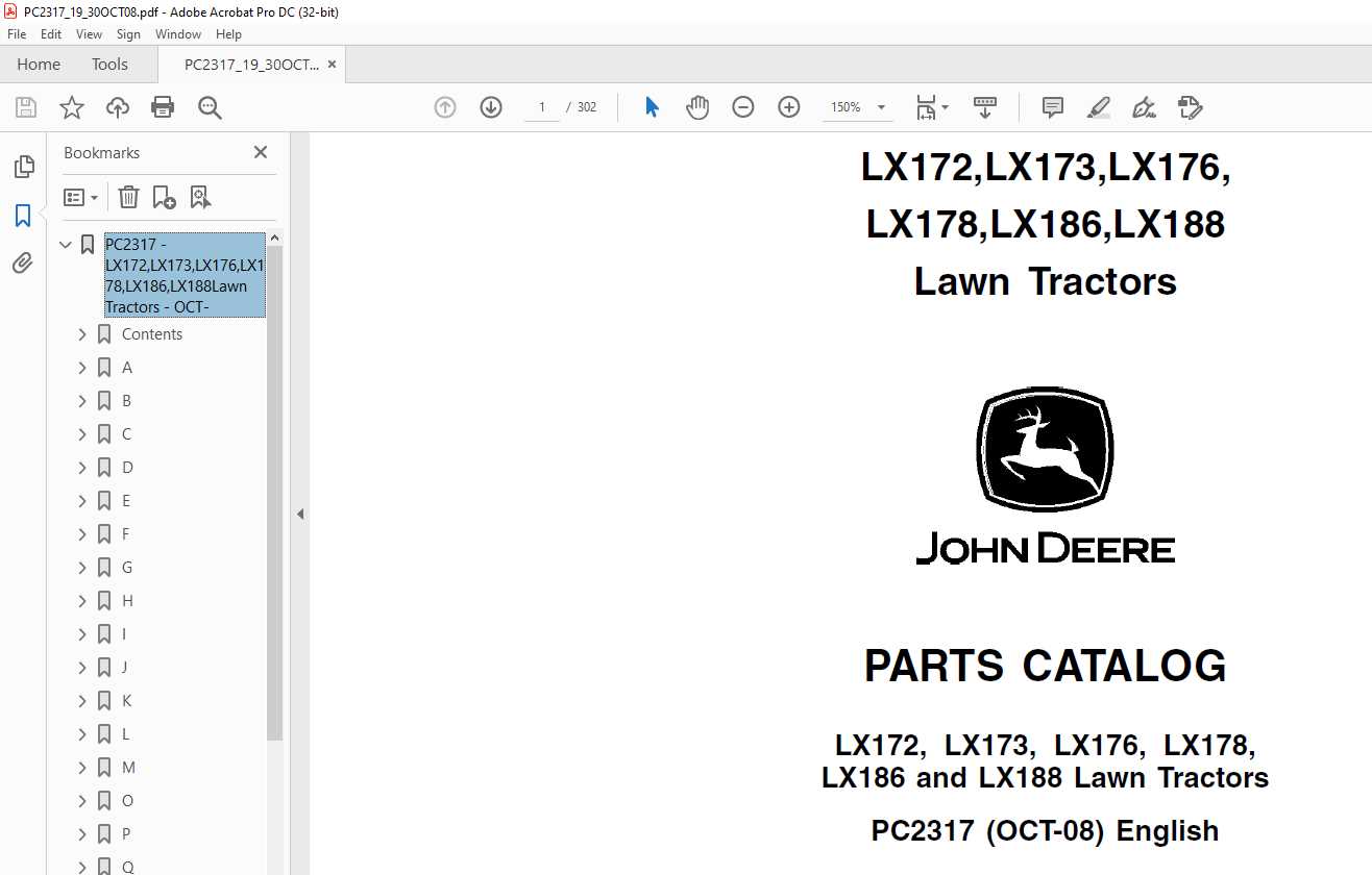 john deere lx176 parts diagram