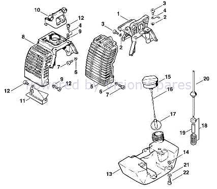 stihl fs 86 parts diagram