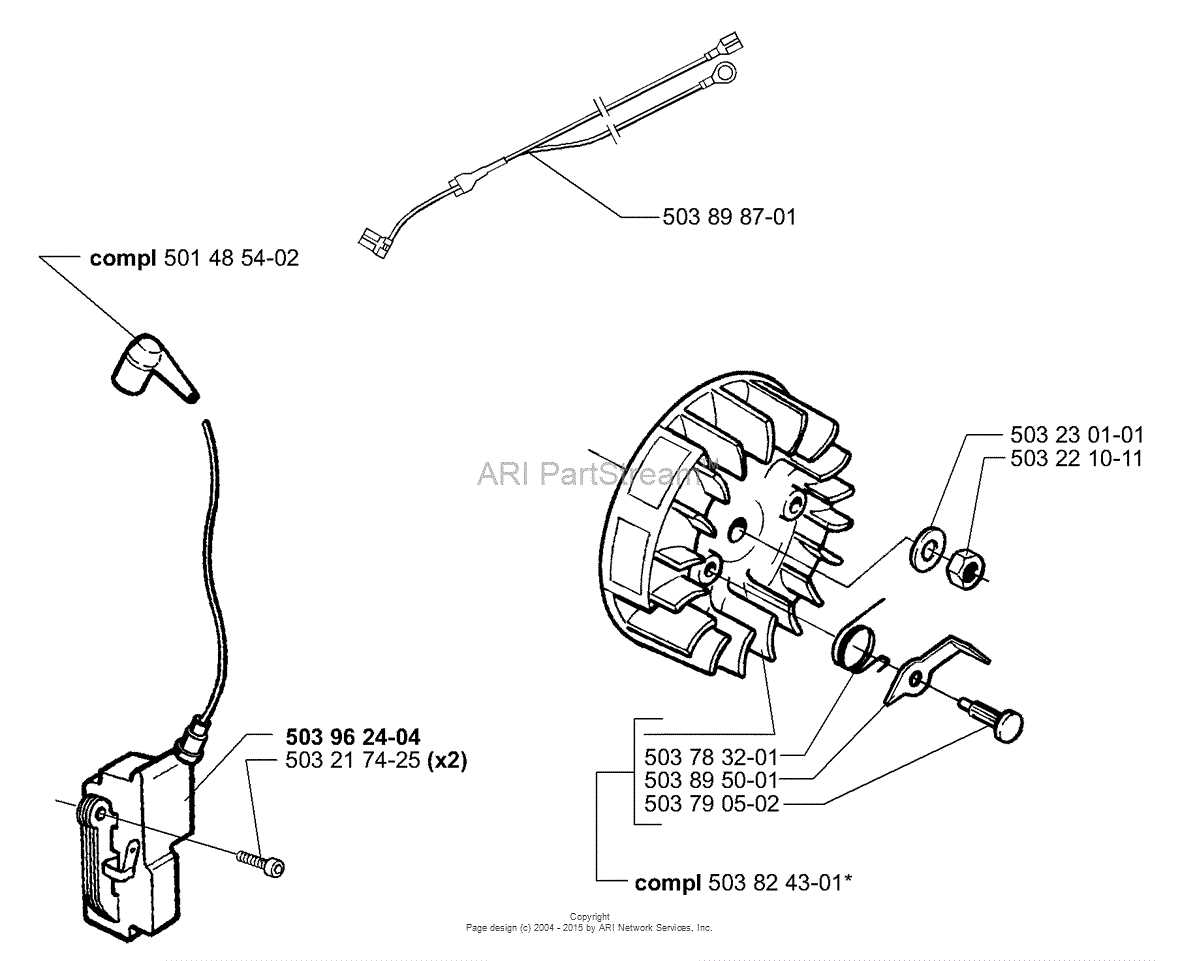 husqvarna 340 parts diagram