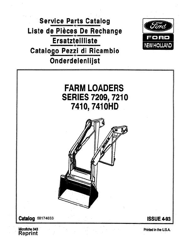 ford 6610 parts diagram