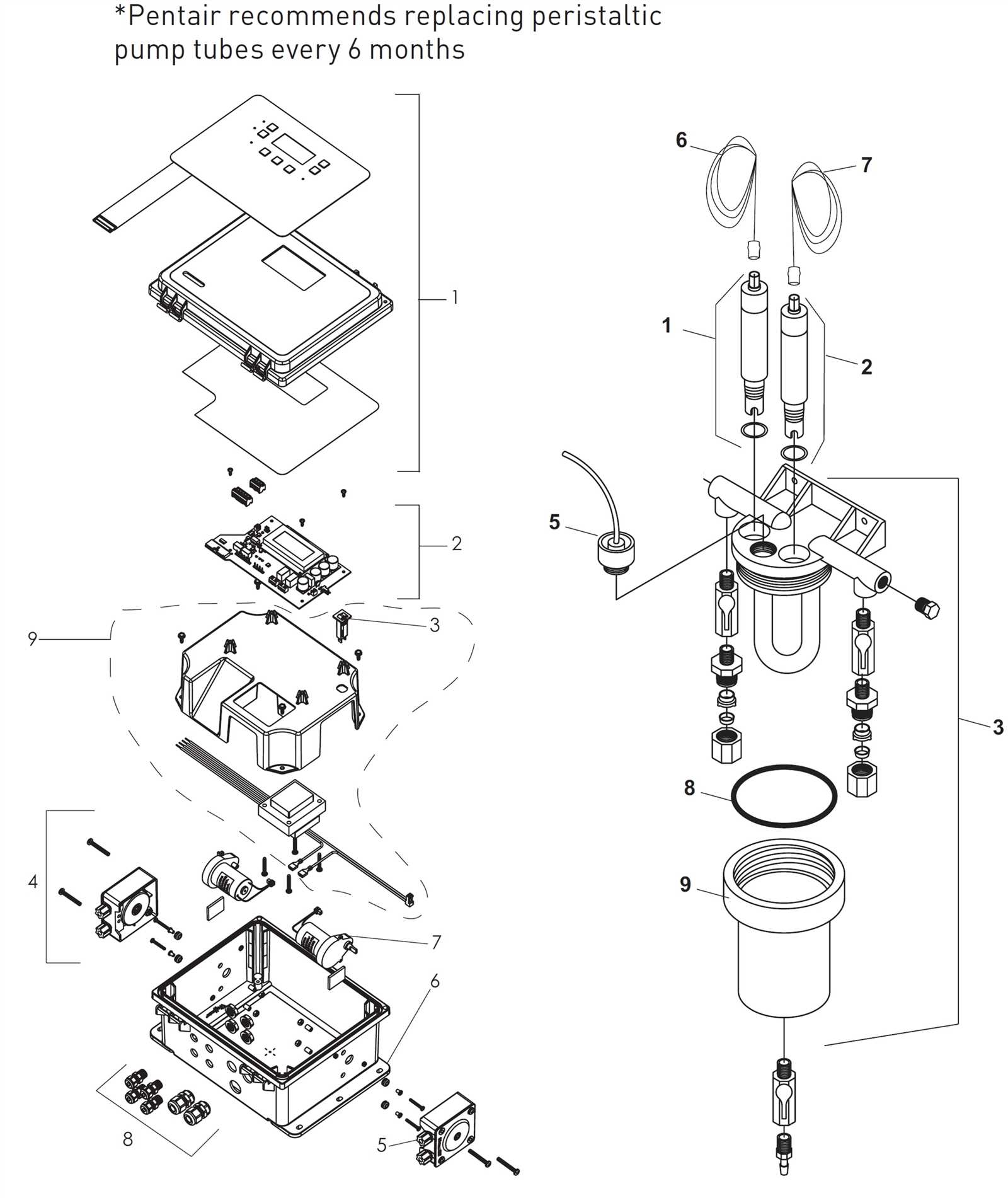 pentair ccp320 parts diagram