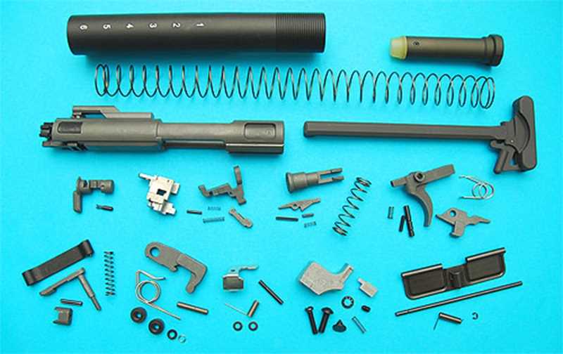 m4 airsoft gun parts diagram