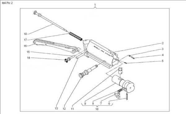 m4 parts diagram