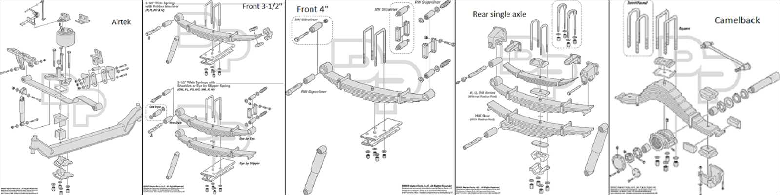 mack ch613 hood parts diagram