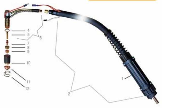 mag torch parts diagram