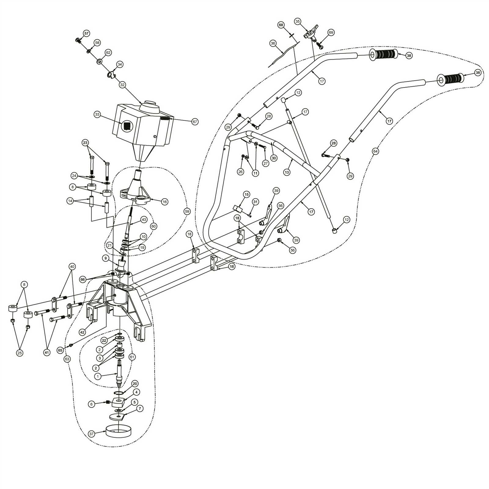 magic screed parts diagram