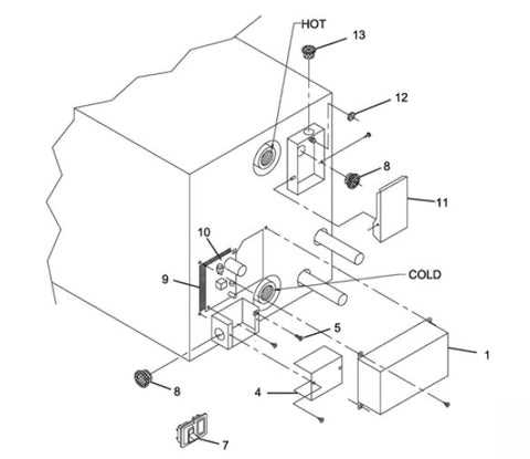 suburban water heater parts diagram